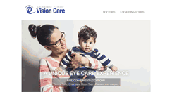 Desktop Screenshot of myvisioncare.com